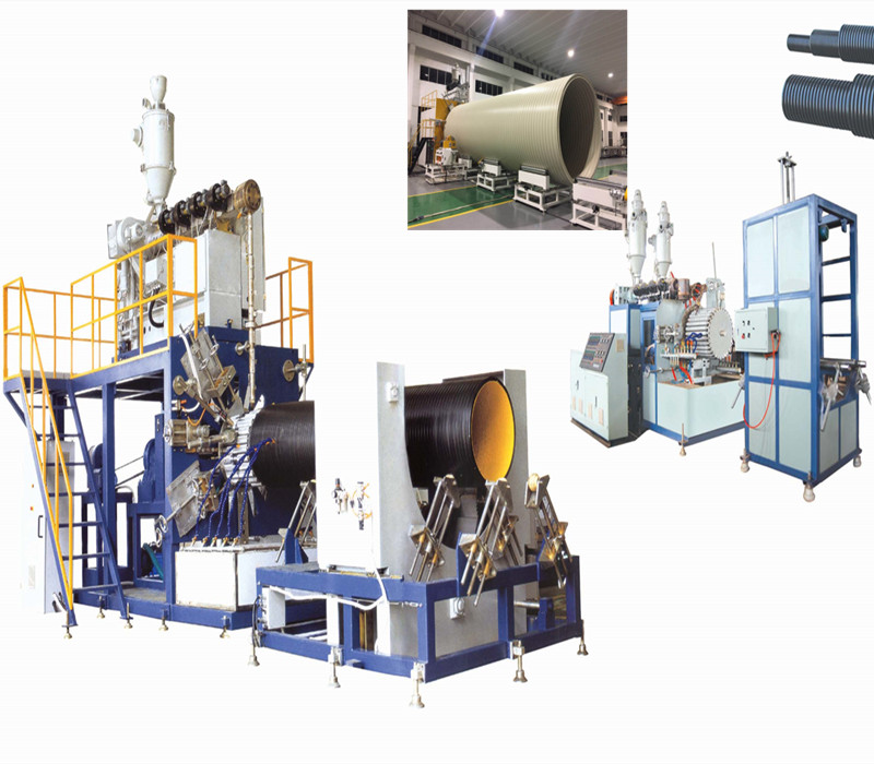 آلة لف الأنابيب ذات الجدار المجوف HDPE